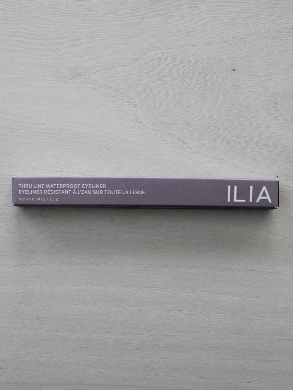 NEW ILIA Thru Line Waterproof Long Wear Eyeliner in Serif (Matte Dark Brown)